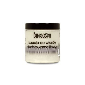 .! BINGOSPA Kuracja do włosów z błotem karnalitowym 250g